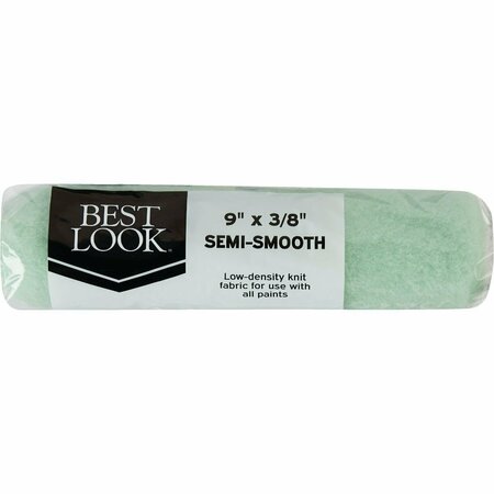 BEST LOOK General Purpose 9 In. x 3/8 In. Knit Fabric Roller Cover DIB R 93-900